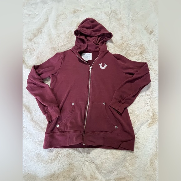 True Religion Tops - True Religion vintage bling hoodie size L
